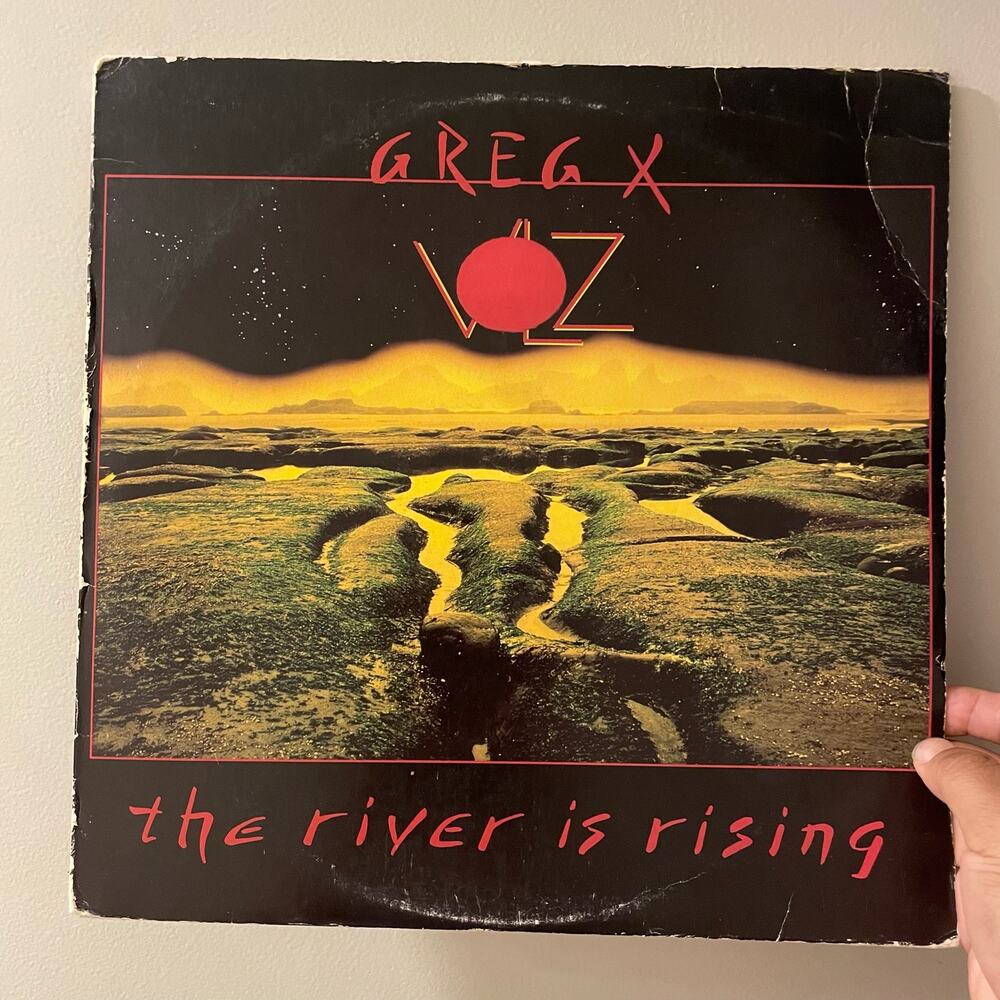 Greg X Volz - The River Is Rising LP vintage vinyl record